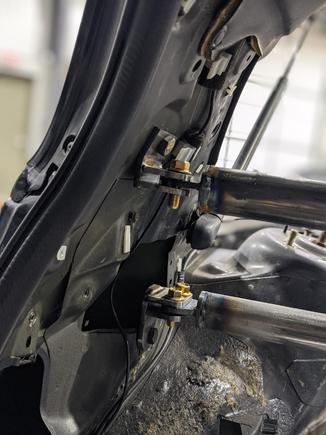 Here is how the sides are mounted to the car