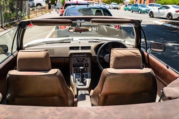 These were sent to us by a Mazda enthusiast from Adelaide.  A survivor, this is a Series 2 aftermarket conversion.  A nice looking car.