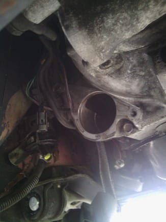 Starter removed. Jesus was that a pain.
