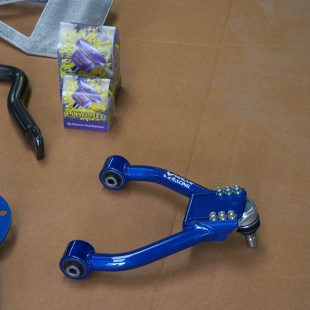 Pass upper wish bone
Pass bushings for lower control arm