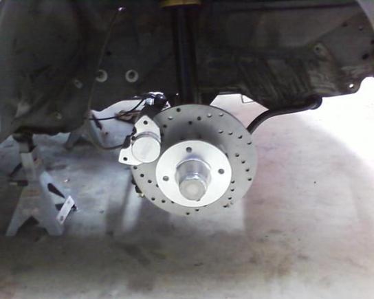 the race shop custom rx front brakes