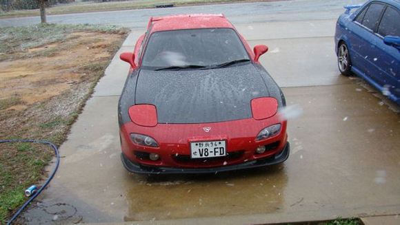 99 Front end just installed. Seibon fenders and hood.