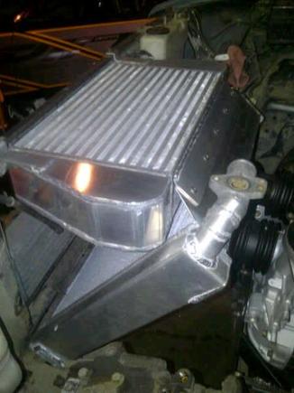 17 V Mount intercooler &amp; Rad