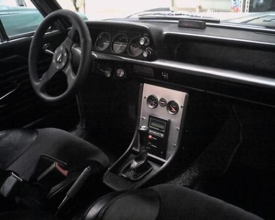 All black (almost) interior)