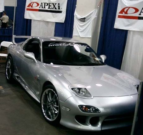 Me at Apex'i Booth