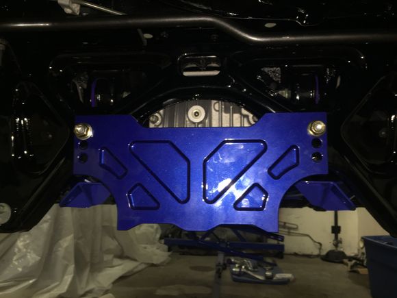 Rear lift brace/protection diff plate