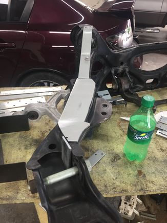 Created Frame plates to strengthen it