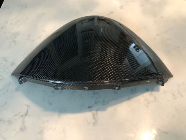 Interior/Upholstery - Carbon Gauge Hood and 94 texture Gauge cluster surround - Used - 1992 to 2006 Mazda RX-7 - Charleston, SC 29492, United States