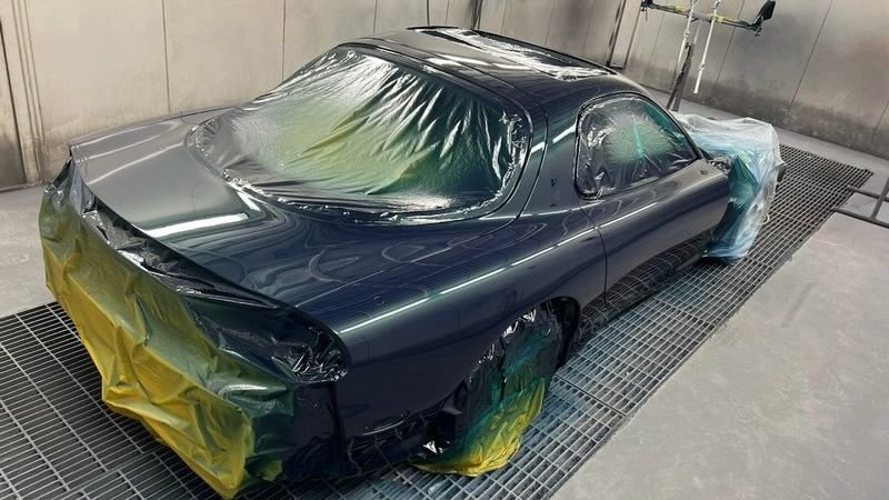 1993 Mazda RX-7 - 1993 RX-7 Manual Montego Blue Touring - Factory repaint, fresh street port rotary - Used - VIN JM1FD3318P0203166 - 83,000 Miles - Other - 2WD - Manual - Coupe - Blue - Calgary, AB T1B4C3, Canada