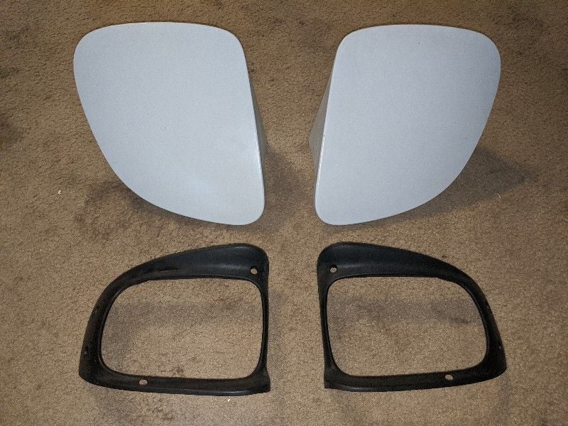 Exterior Body Parts - 92-02 FD Headlight Covers & Bezels - Used - 1992 to 2002 Mazda RX-7 - Arden, NC 28704, United States