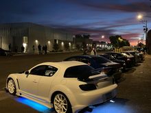 Got there super early, but the sunrise was pretty cool looking. 