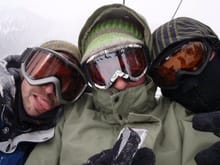 Boarding in Colorado with a couple friends