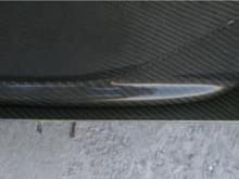 Rear Bumper Carbon Fiber Splitter