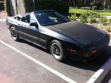 RX7 we just picked up... (she's been bathed since this picture lol) Still needs some fixin up and a new paint job.