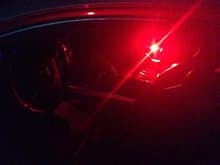 Red LED door/dome