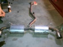 new Greddy exhaust i got for a steal!
