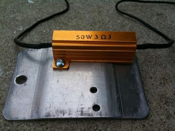 Driver Resistor Plate 1