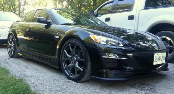 Glen's RX8 R3 Finally lowered on Tein flex coilovers with 20mm Ebach spacers