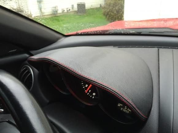 New Leather Dash Cover