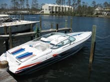 2002 29 Fastec  75MPH Twin 330 Mercrusers. 
For Sale