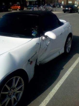 the day after the wreck