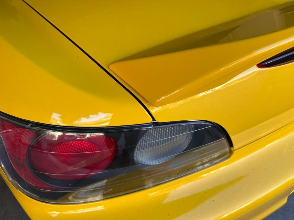 Color difference of the DTO aftermarket spoiler. 