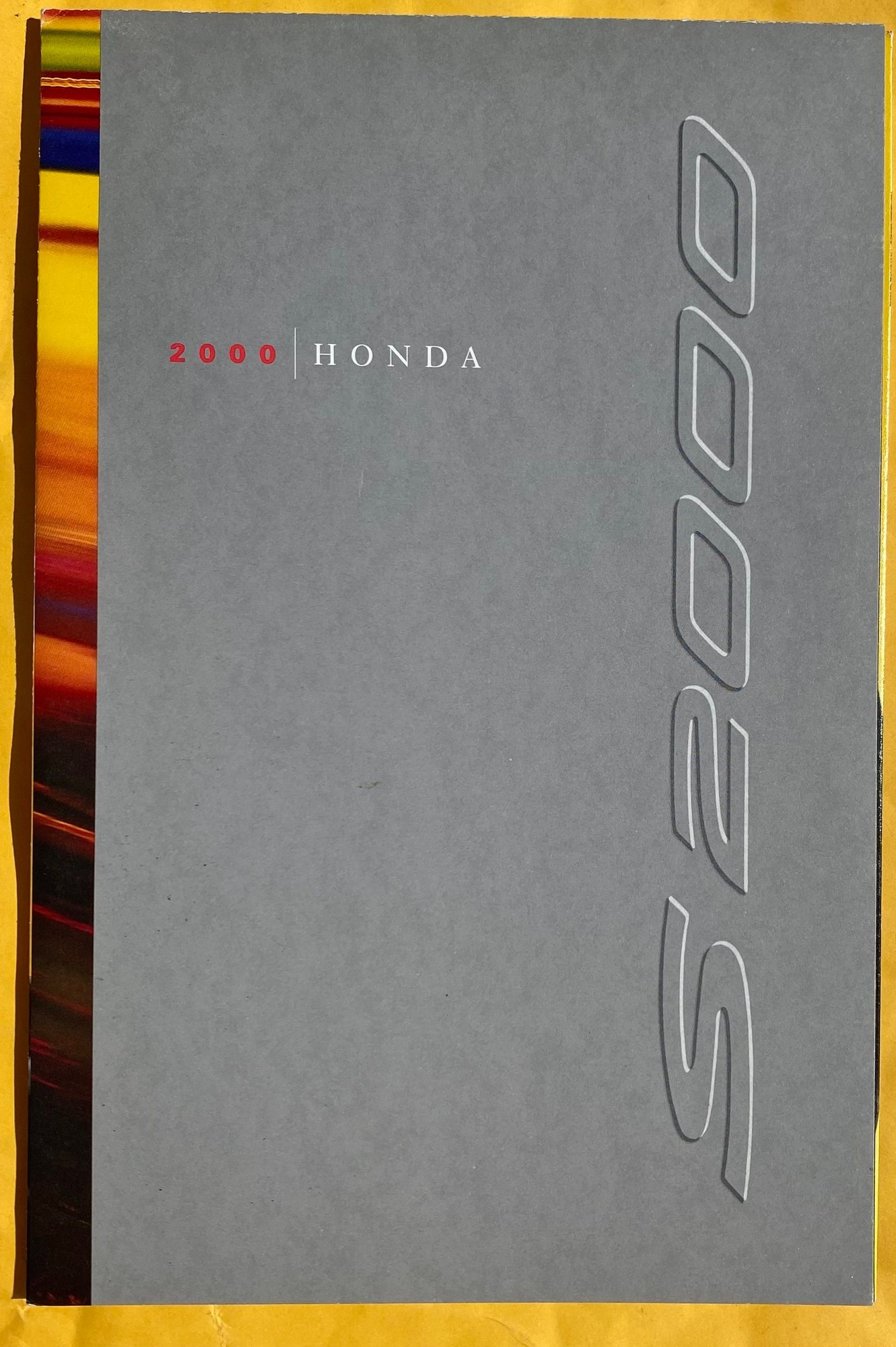 Miscellaneous - 2000  S2000 brochure - New - 2000 Honda S2000 - La Quinta, CA 92253, United States