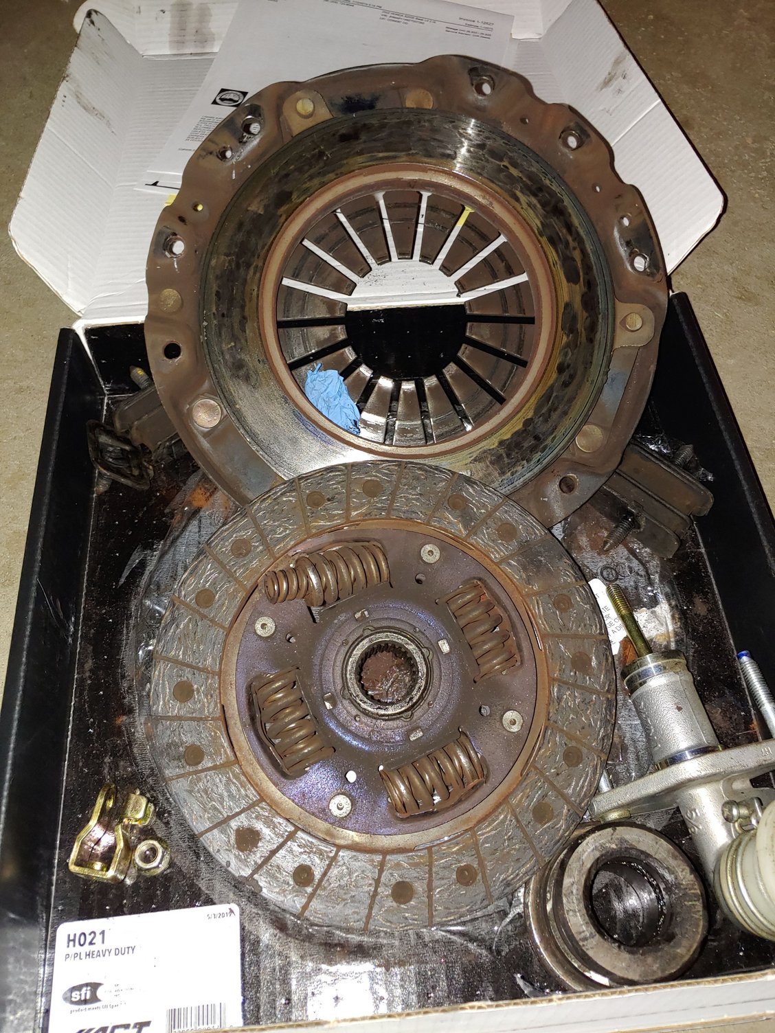 Competition Stage 2 Clutch Disc Failure Carnage Pics Included S2KI