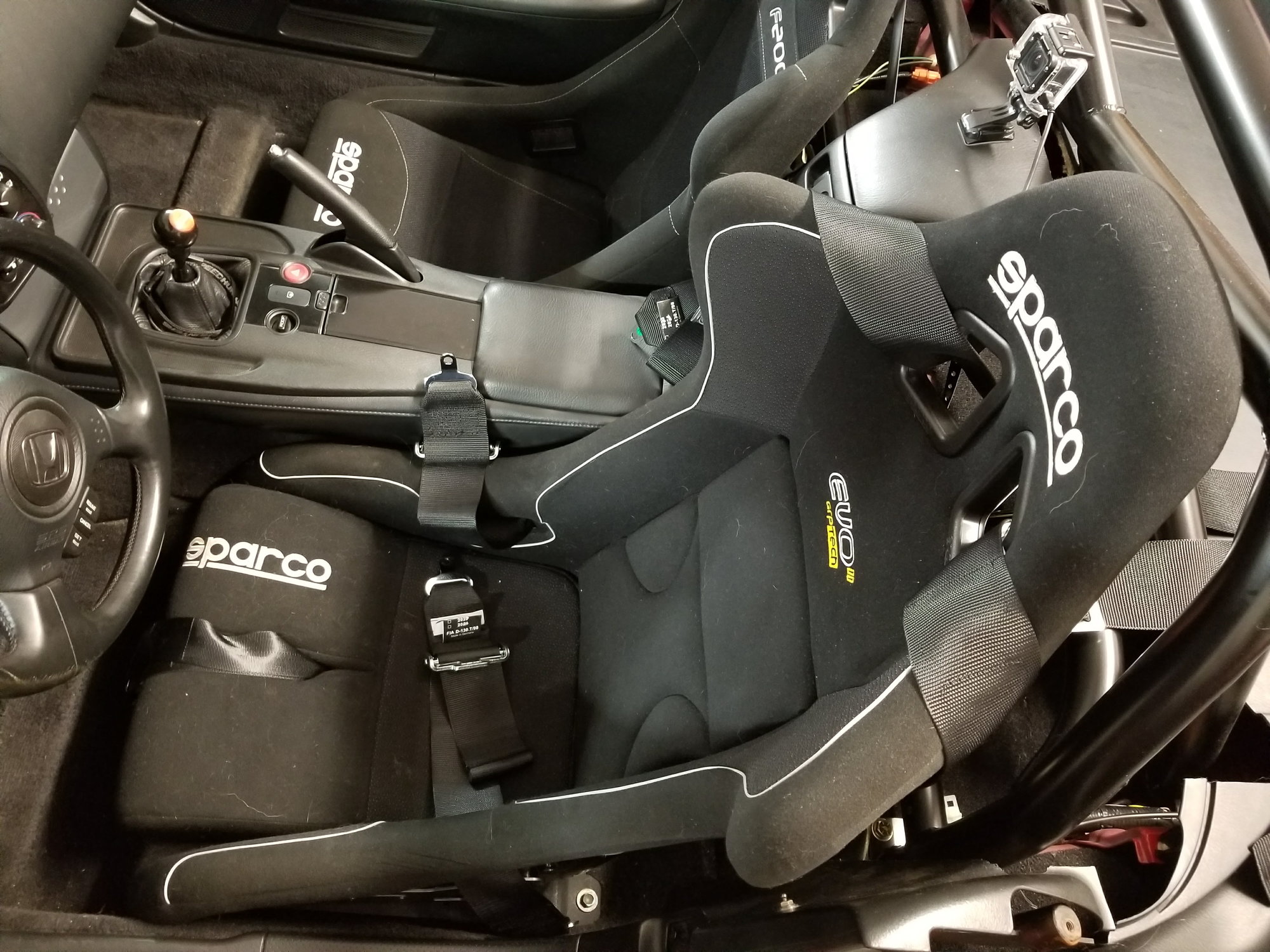 Sparco Evo2 Big Boy Seat installed - S2KI Honda S2000 Forums