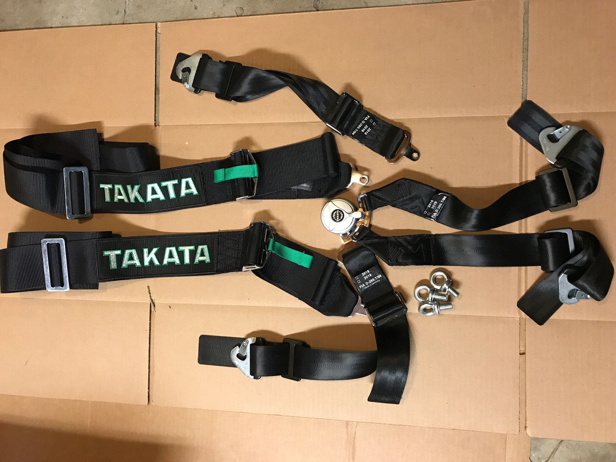 CA Takata 6pt harness black S2KI Honda S2000 Forums