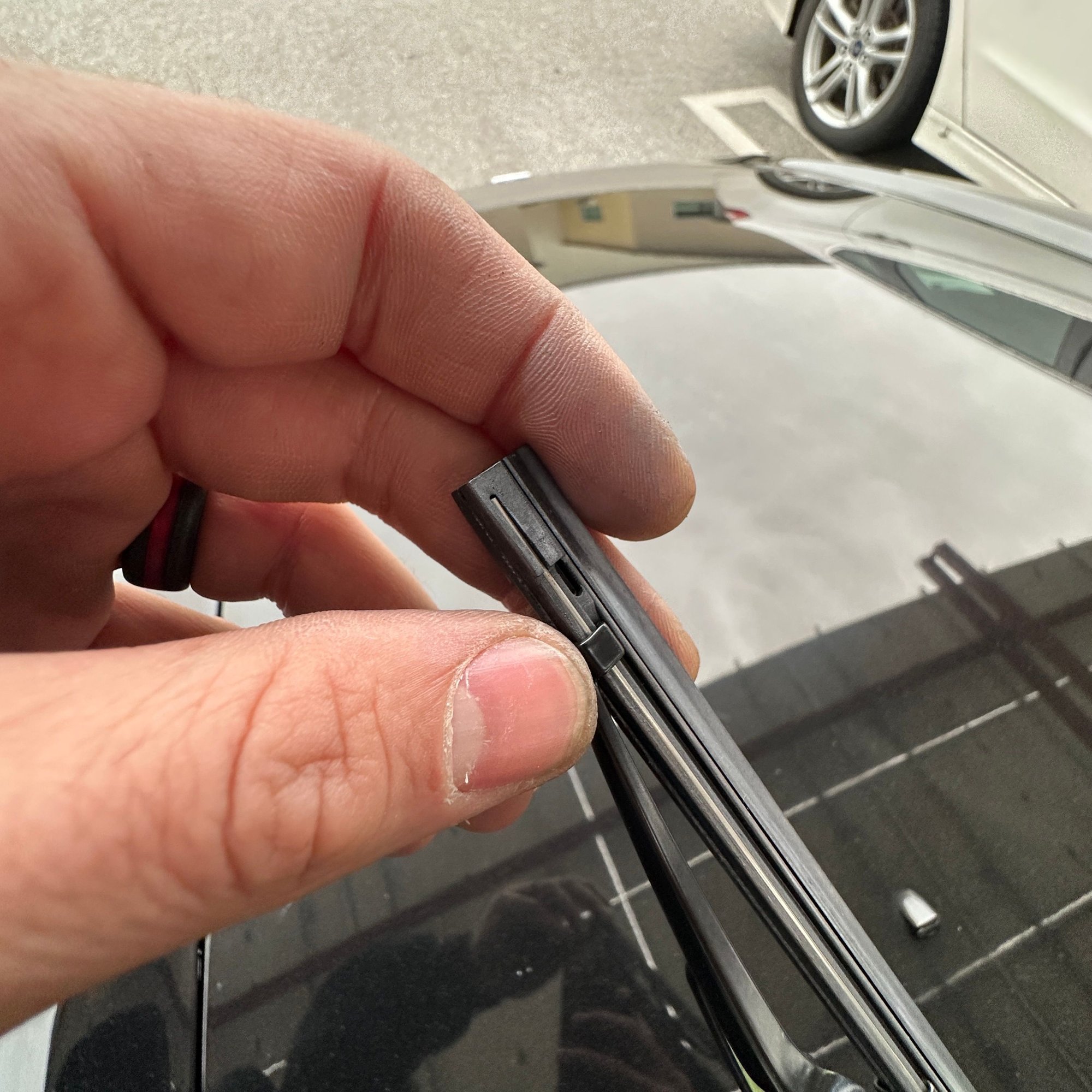 When you get to the end, all you need to do is push a bit and the final tab will lock into the hole.