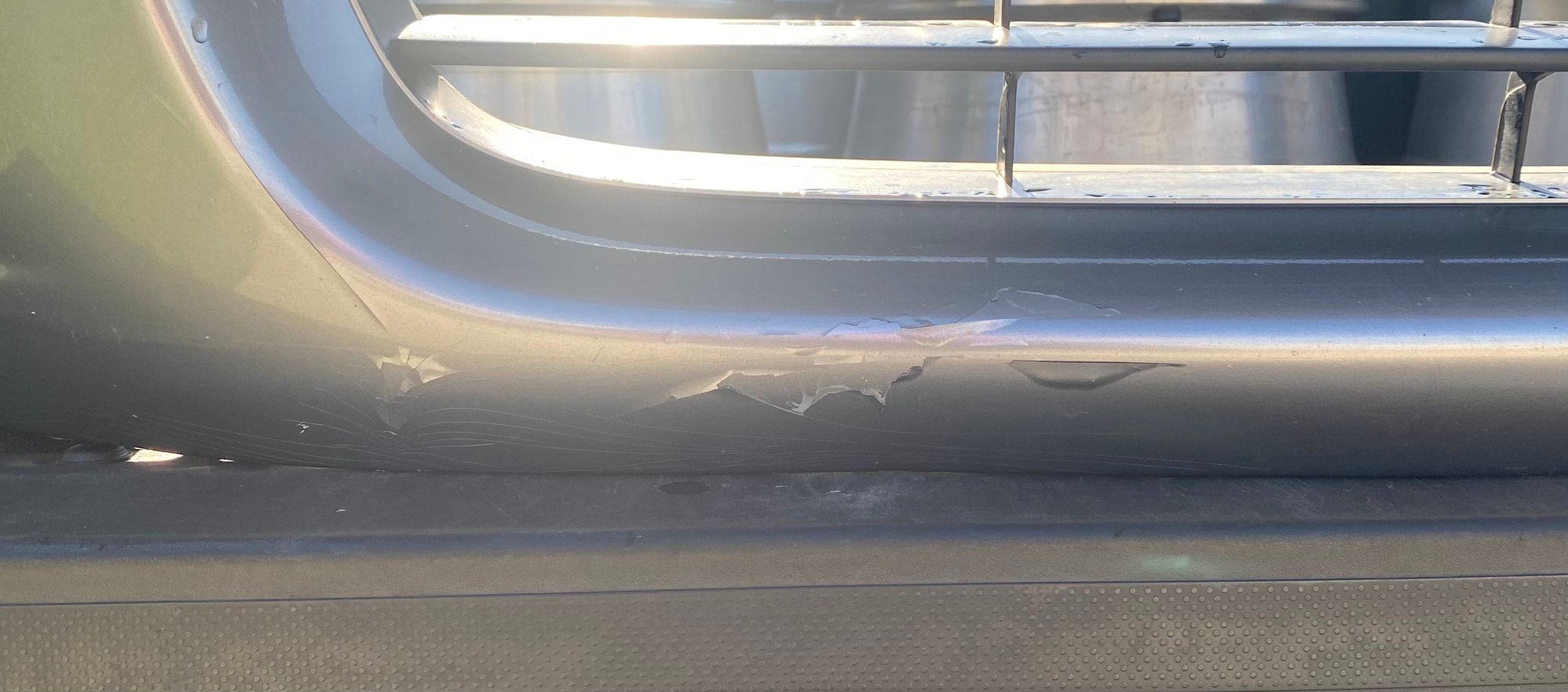 Exterior Body Parts - 2003 AP1 Front Bumper (Slight Damage) Silverstone Metallic - Used - All Years  All Models - Warner Robins, GA 31088, United States