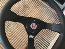 OMP WRC Steering wheel with NSX Horn kit fits together really well!