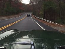 The view from the driver's seat