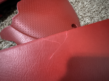 Lower instrument panel cover crack