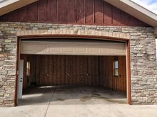 Needs drywall and insulation but it has tons of electrical outlets.