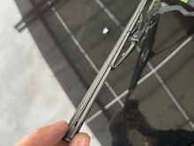 Once it's free, slide the thing out.