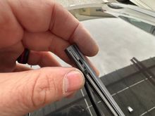 When you get to the end, all you need to do is push a bit and the final tab will lock into the hole.