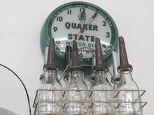When Rick was a kid, it was his job to fill the bottles with oil at his Dad's gas station