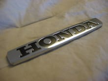Honda - Emblem; Fender (European)