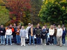 Group Portrait of NES2KO Mohawk Trail Rally