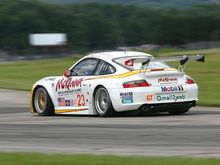 911 GT3 race car for american le mans series