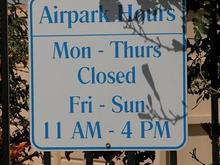 050831 Airpark Hours.JPG