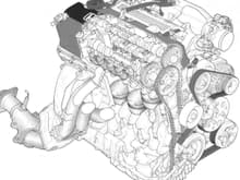 Engine Cut-away Drawing