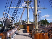 On deck at Mystic Seaport