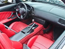 My stock 2000 S2000 Red/Blk interior