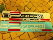 S2ki Bay Area Stickers