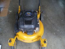 Cub Cadet lawn mower - bag and attachments not shown