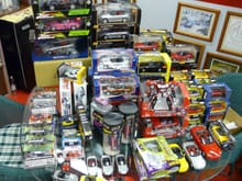 Some of the many S2000 toys in Dave's collection