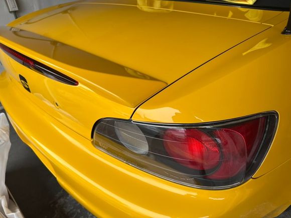 In some angles, the paint match looks pretty good. 